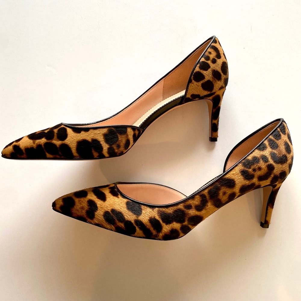 J. Crew Colette Pumps in Calf Hair NWT